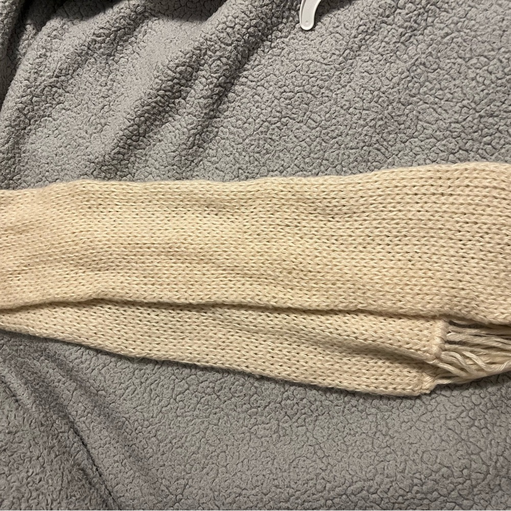 Aris Ivory Knit Scarf